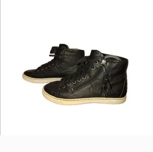 UGG Australia Blaney Trainer Leather Fashion Hi-Top Sneakers Size 7